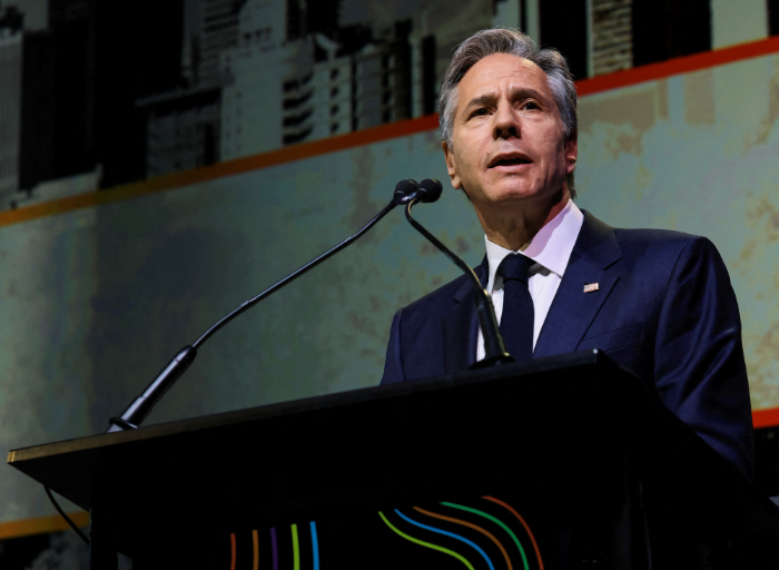 伯恩斯還稱，美國務卿布林肯（圖）原定于今年2月但一再推遲的訪華行程將被重新安排。