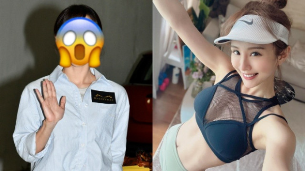 DaDa陳靜超淡妝驚變豆豉眼被嘲似“表哥”，急曬34E谷胸艷妝照力挽女神地位。