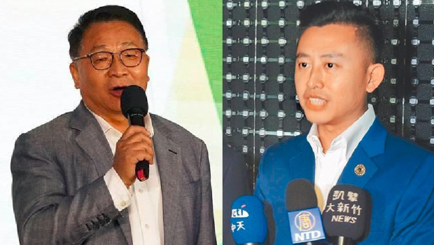 民進黨立委陳歐珀(左)卷入im.B詐騙案 民進黨立委陳歐珀(左)卷入im.B詐騙案