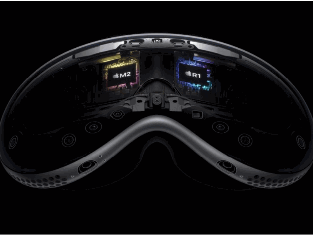 Vision Pro配備M2晶片及R1晶，運算及感測效能極出色。