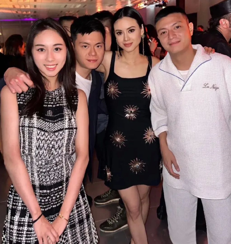 林恬兒貼出合照，祝何超欣生日快樂。