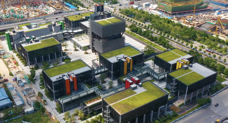 前海夢工場航拍。前海夢工場供圖