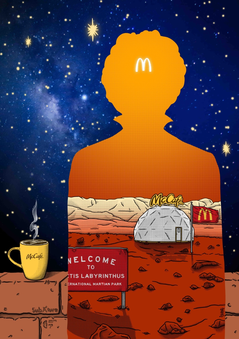 Ernest部分作品受到超現實主義畫家馬格里特的畫風啟發。