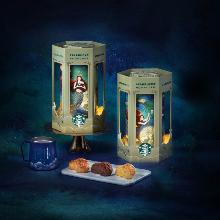 星巴克月餅亮光走馬燈禮盒 星巴克月餅亮光走馬燈禮盒