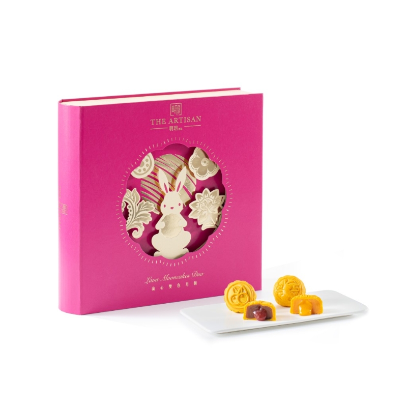 流心雙色月餅禮盒 流心雙色月餅禮盒