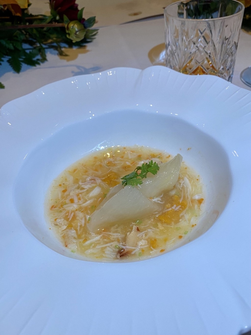 海膽蟹肉燴鳘肚