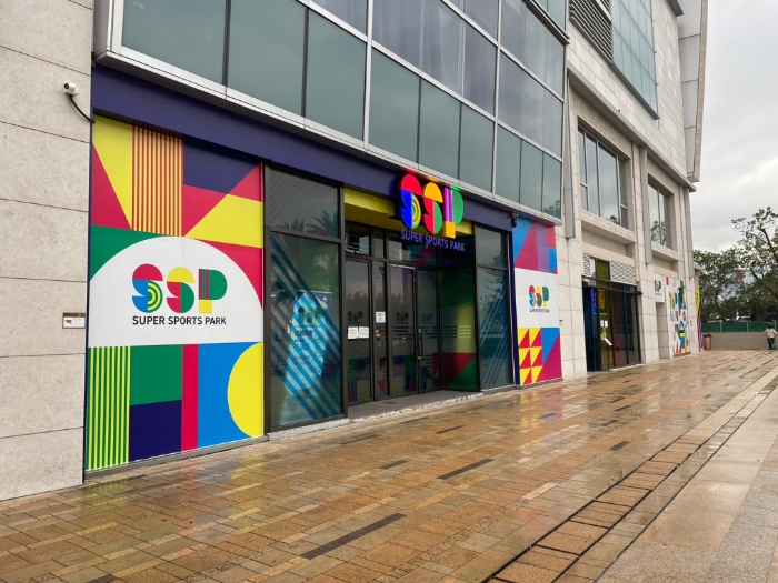 位于大角咀的Super Sports Park，占地約50,000 平方呎