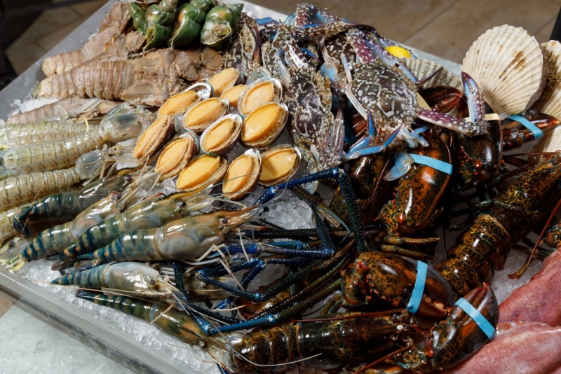 香港海洋公園萬豪酒店芭堤雅燒烤自助晚餐