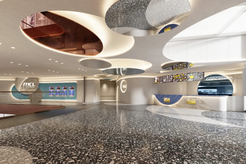 場內亦設有大型戲院 MCL AIRSIDE