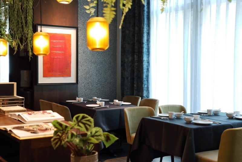 2鉆黑珍珠餐廳大班樓設計時尚。