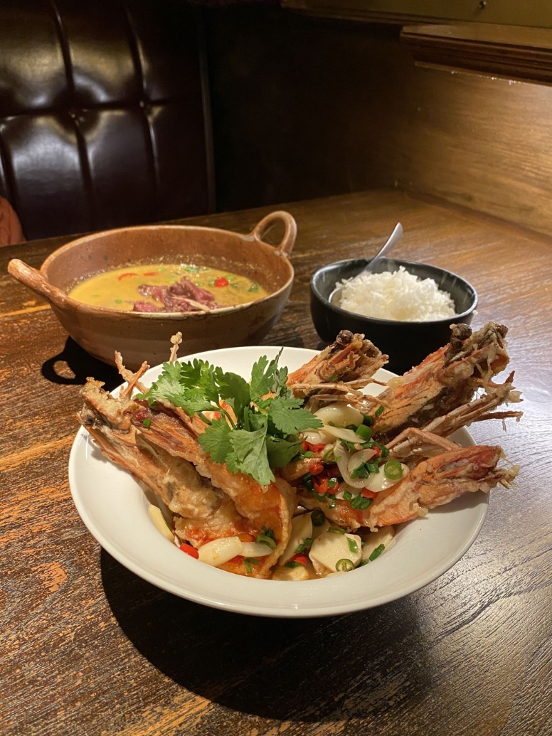 香煎虎蝦 香煎虎蝦