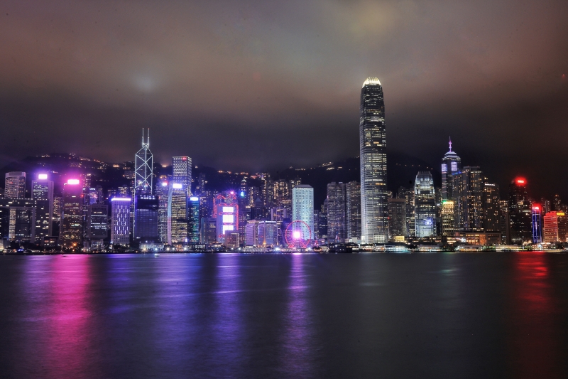 圖為香港維多利亞港 圖為香港維多利亞港