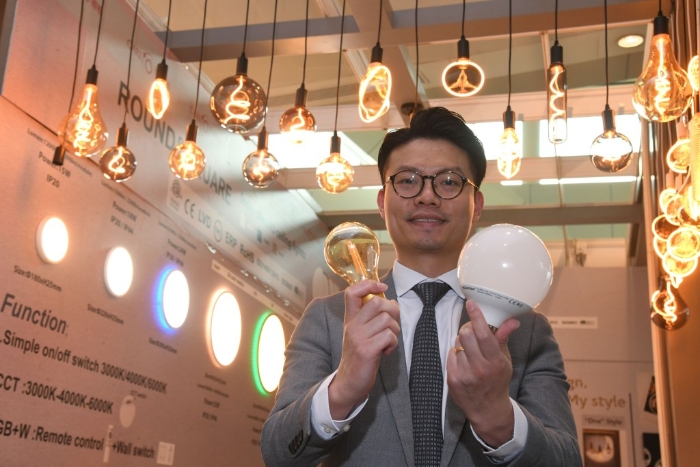 MEGAMAN照明電氣設備有限公司總經理Tommy Ko。