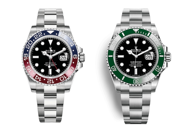 盡管勞力士的二手市場價格自觸頂以來已大幅調整，但部份熱門型號如「百事圈」及「綠水鬼」的交易價格，仍然跑贏于零售價。