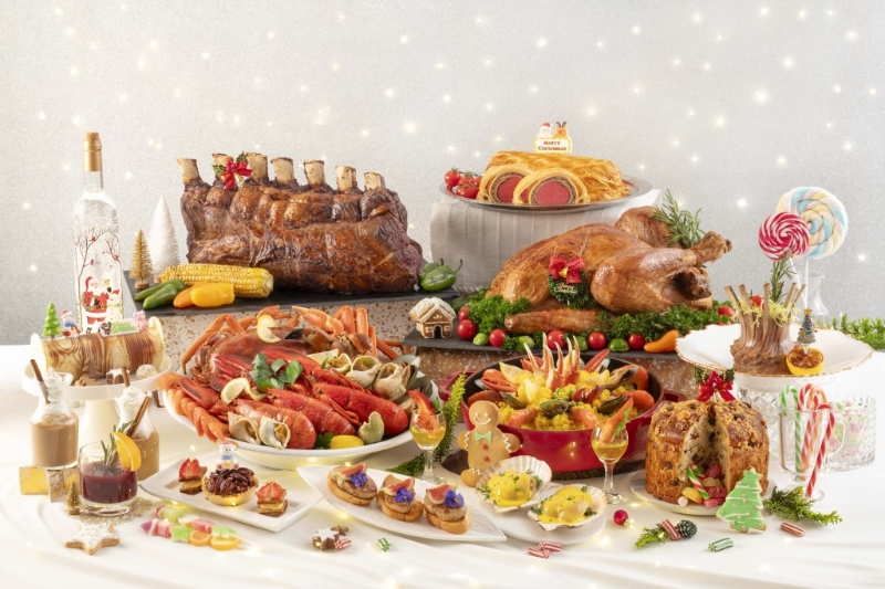 富豪香港酒店—御花園咖啡室，糖果樂園圣誕自助餐長者高達5折