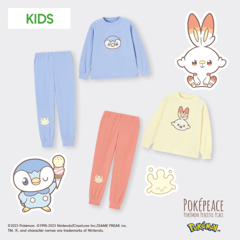 POKéMON女裝及童裝系列，不同款式選擇
