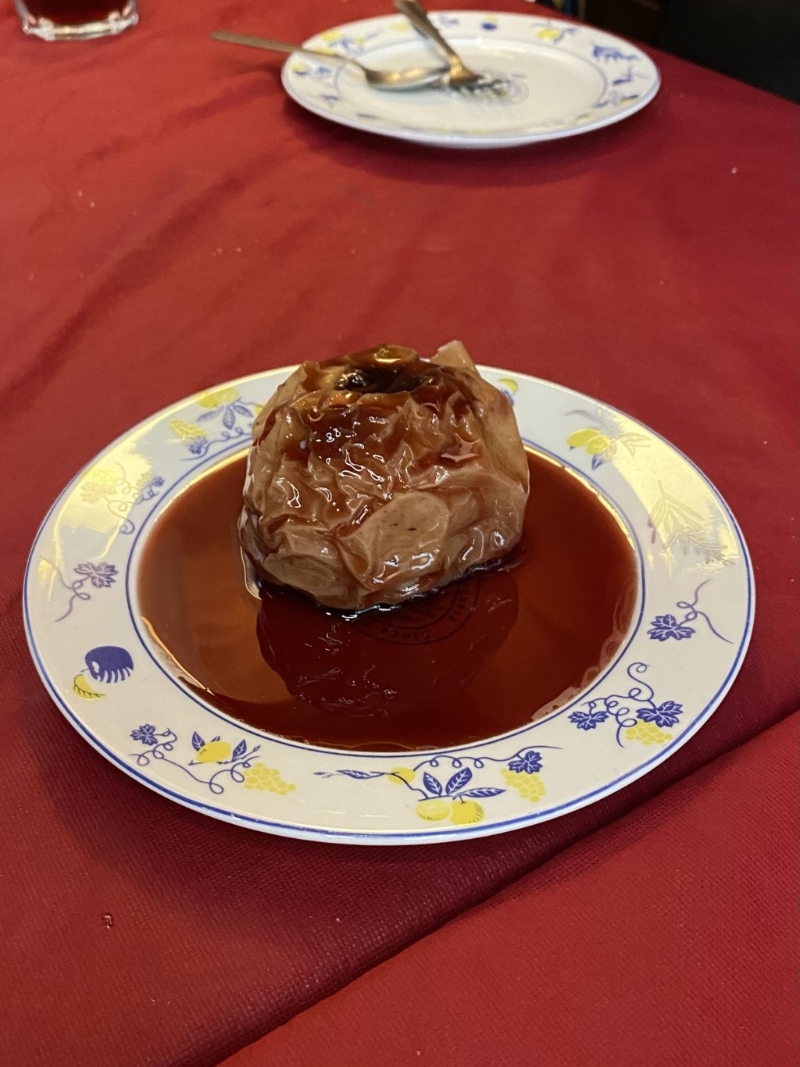 砵酒焗蘋果 砵酒焗蘋果