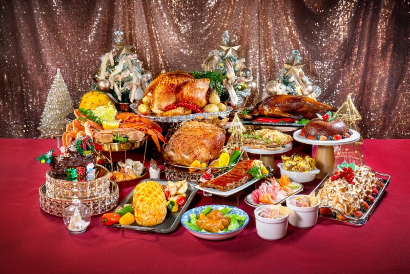 六國酒店—Le Menu西餐廳節日主題自助餐「華麗盛宴. 自助晚餐——龍蝦. 花膠. 佛跳墻”