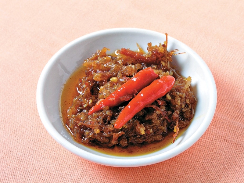 XO醬可為拌帶子提鮮。