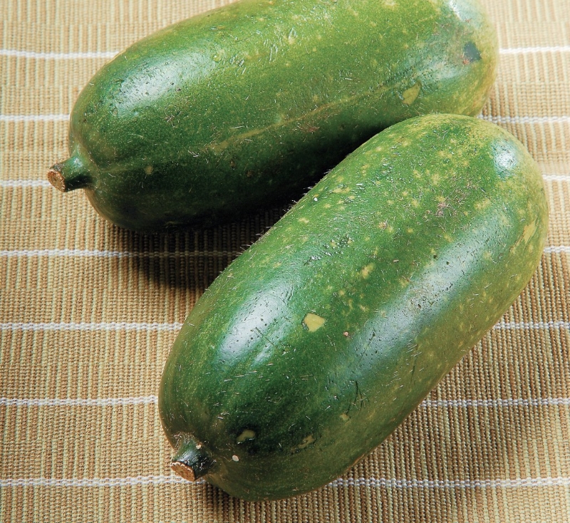 節瓜口感清爽。