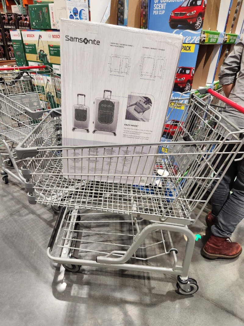 20吋及27吋新秀麗（Samsonite）旅行套裝。資料圖片