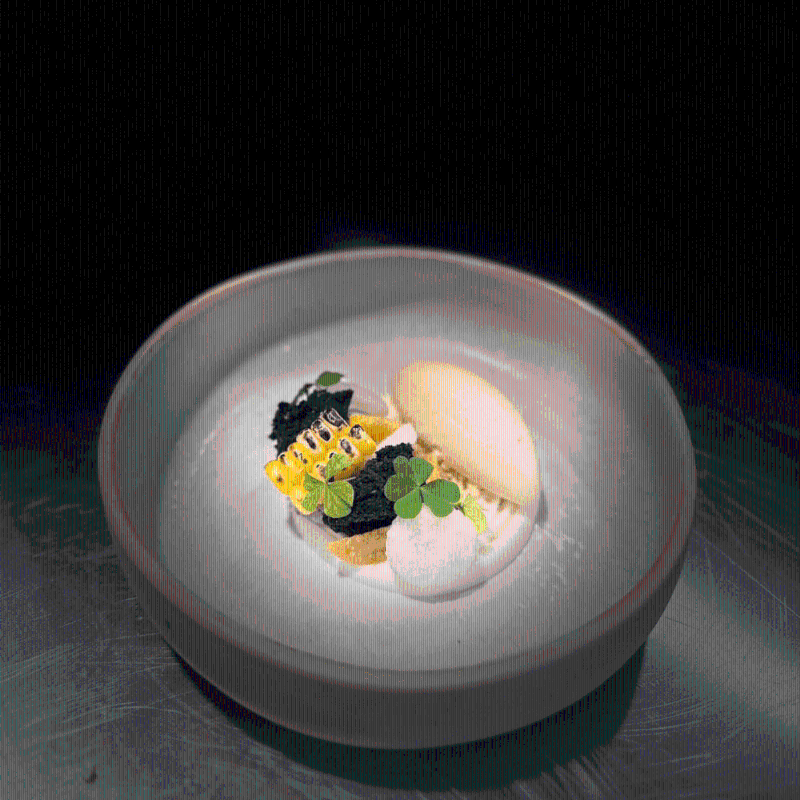 來自LeDu的「瀨尿蝦、紅鯛魚、苦瓜雪葩」