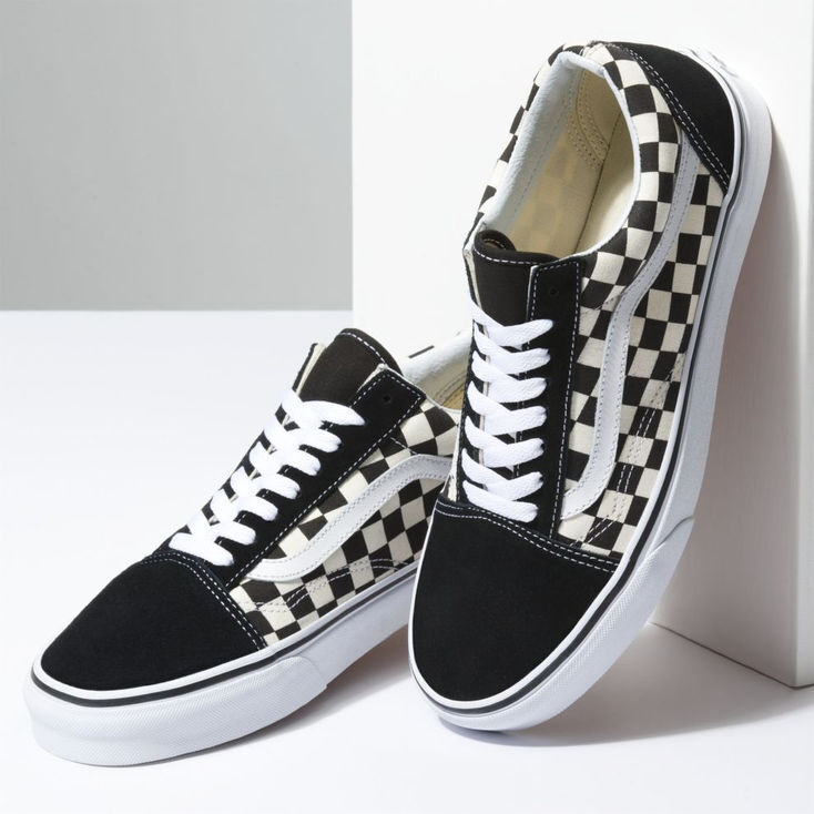 Vans皮革拼帆布Old Skool  $599。