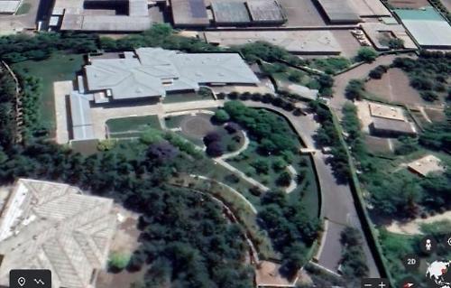 金正恩居住的15號官邸 金正恩居住的15號官邸