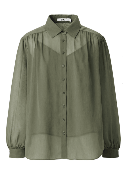 Uniqlo C:燈籠袖透視恤衫 Uniqlo C:燈籠袖透視恤衫