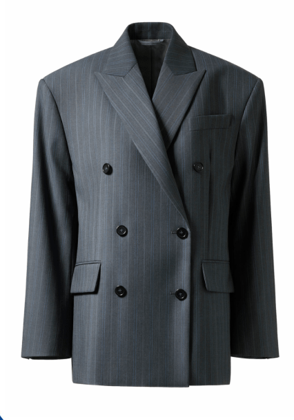 H&M Studio Collection加大碼羊毛西裝外套 H&M Studio Collection加大碼羊毛西裝外套