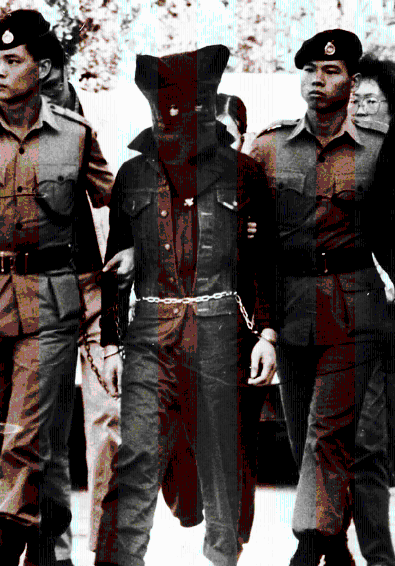 兇手被帶到案發地案件重演1 兇手被帶到案發地案件重演1