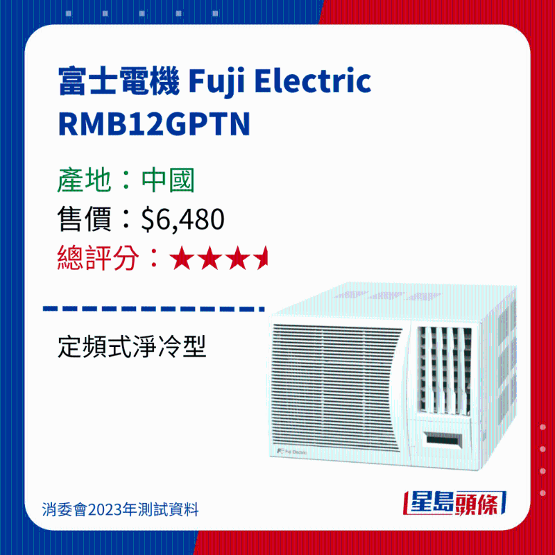 消委會測評28款冷氣機17