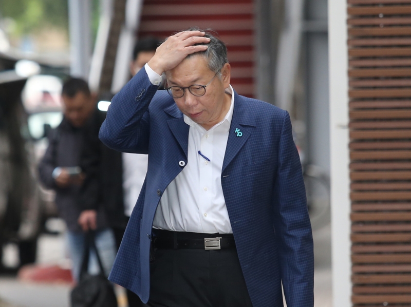 前臺北市長柯文哲為臺智光監視器案 前臺北市長柯文哲為臺智光監視器案