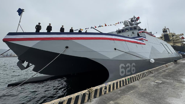臺灣自制艦艇號稱“航母殺手” 臺灣自制艦艇號稱“航母殺手”