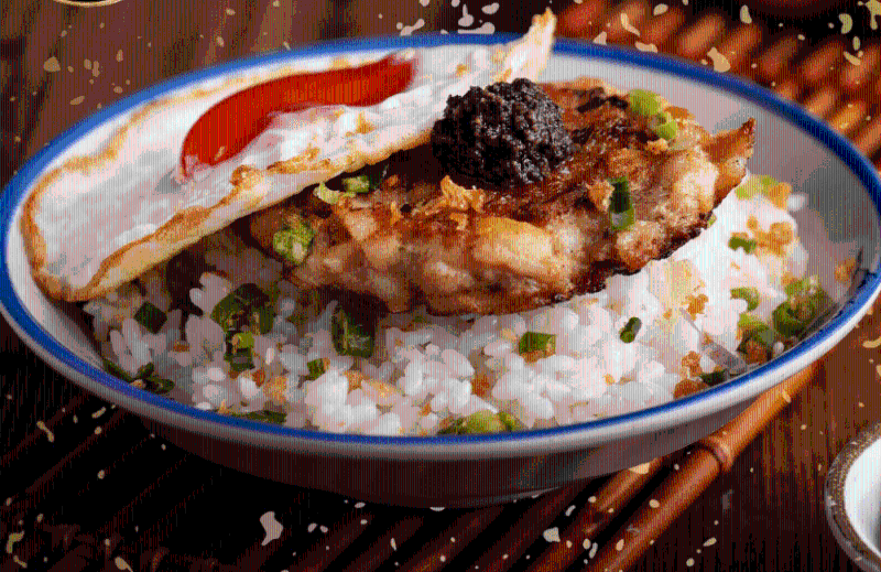 煎肉餅飯 煎肉餅飯