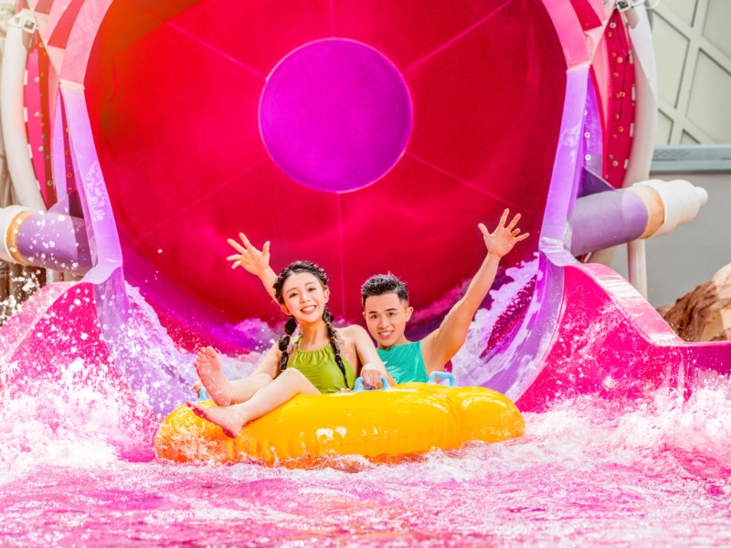 新濠影匯水上樂園 365天全年恒溫、買大送小