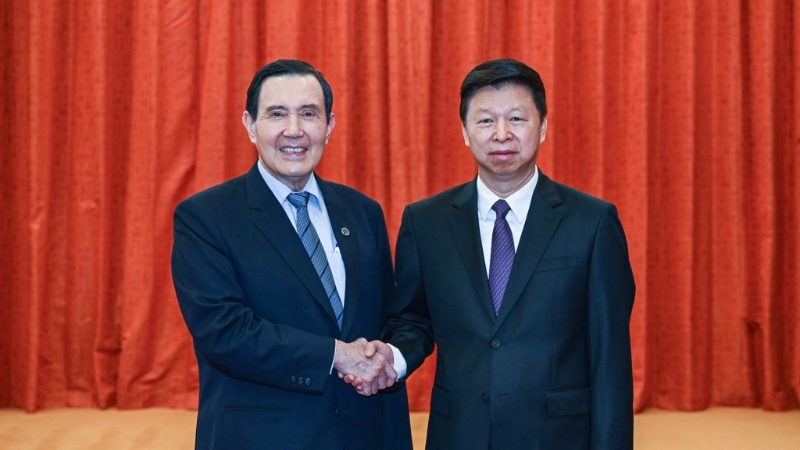 馬英九(左)與宋濤(右) 馬英九(左)與宋濤(右)