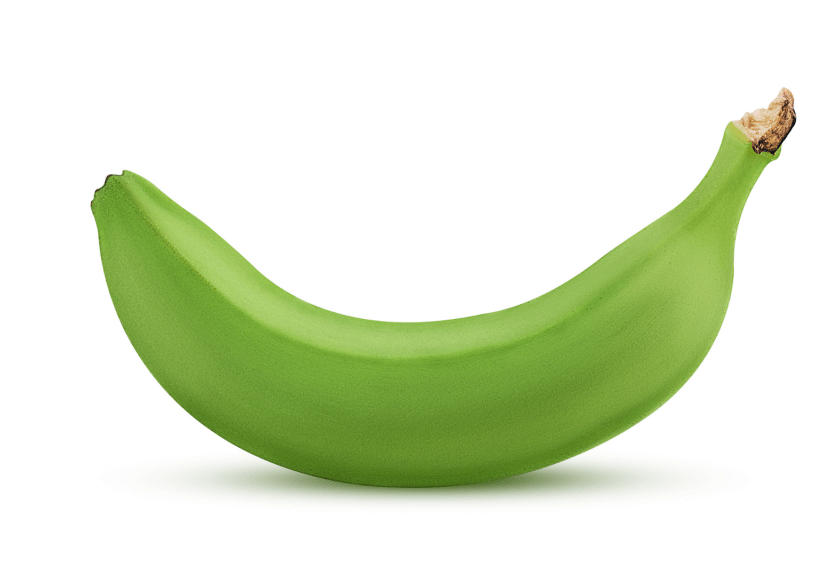 未成熟的青香蕉 未成熟的青香蕉