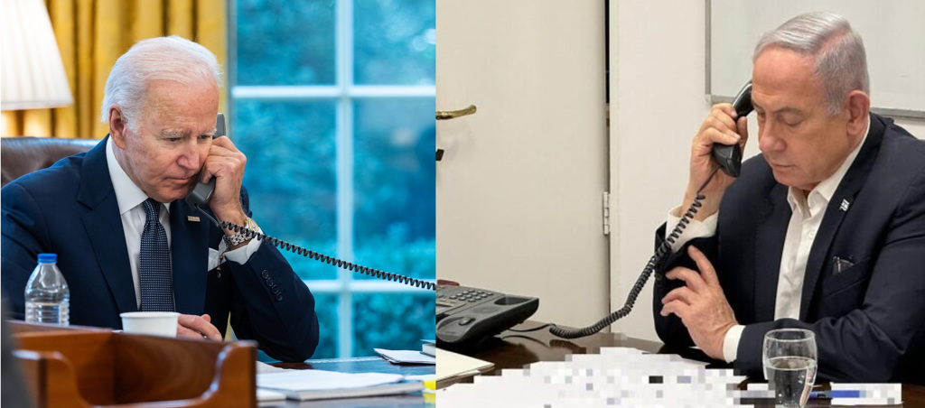 拜登與以色列政府通話 拜登與以色列政府通話