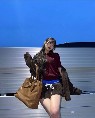 Polo衫襯束繩迷你裙 Polo衫襯束繩迷你裙