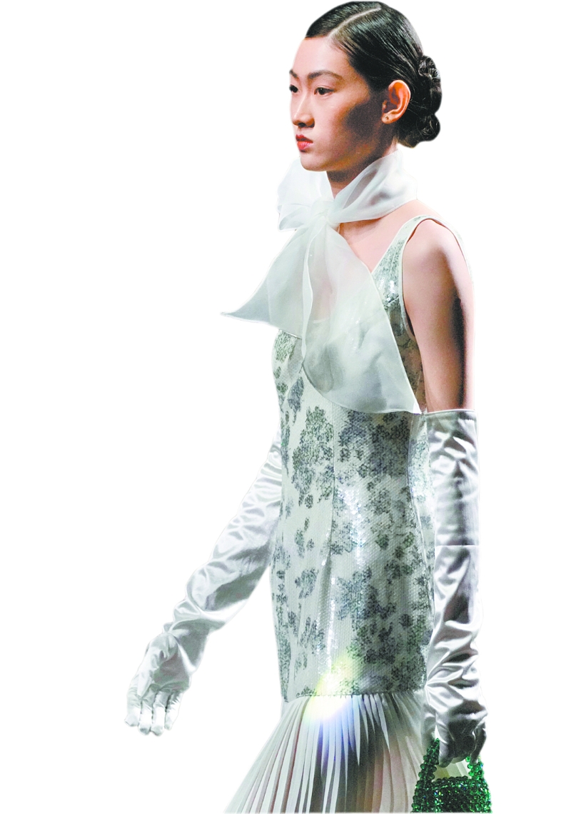 “2024廣東時裝周－春季”開幕式上展示的設計作品。