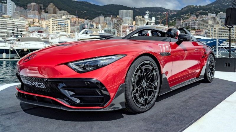 梅賽德斯一AMG Pure Speed概念跑車限量生產250輛。