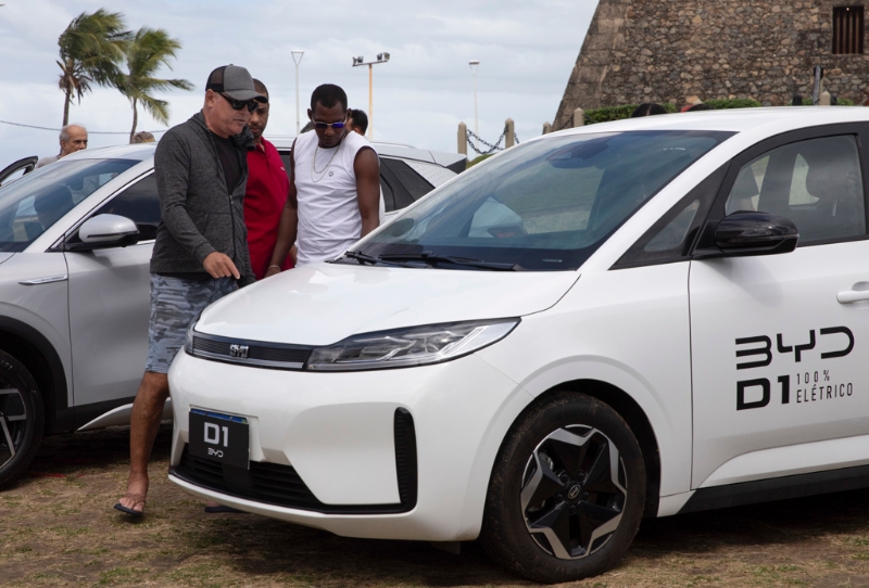 中國電動車在中南美洲大受歡迎 中國電動車在中南美洲大受歡迎