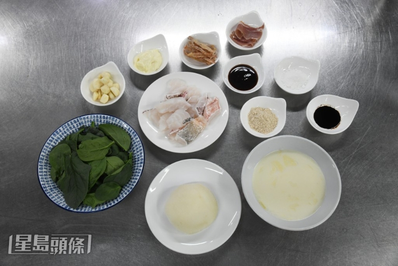 材料配搭著重提鮮。