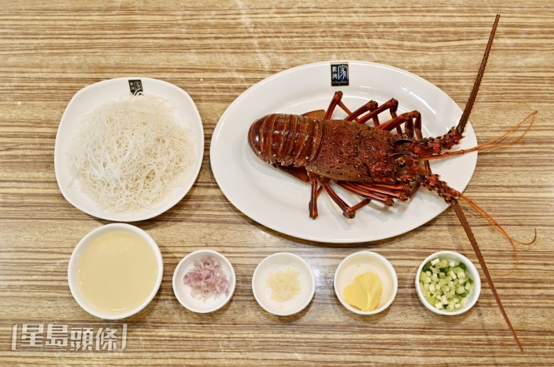 以江門米粉配搭西澳龍蝦 以江門米粉配搭西澳龍蝦