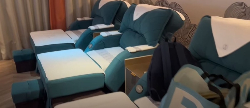 享受按摩的房間亦非常舒適。