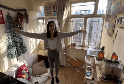 大廳同樣是睡房，格局一目了然。