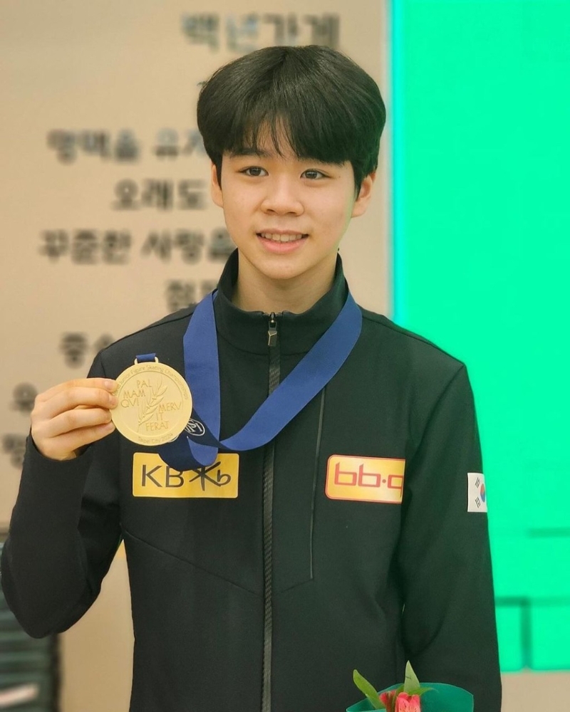 徐玟圭近日拿下世青賽男子個人賽金牌。