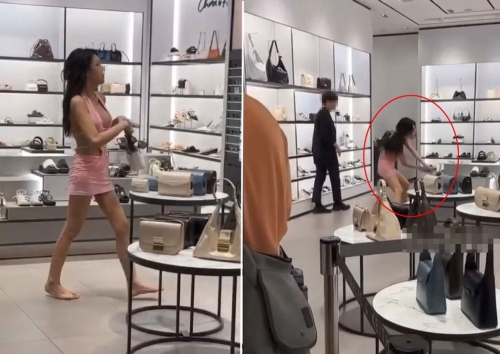 女子大鬧臺北101