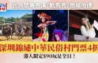 深圳錦繡中華民俗村港人優惠劈至4折！90港元玩足全日，民族歌舞表演/戰馬秀/82大微縮地標